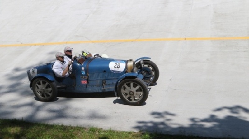 Mille Miglia 2016 a Monza: premiata la Bugatti T37 del 1926