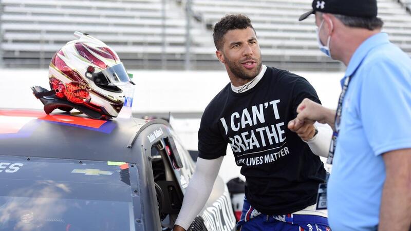 Bubba Wallace: trovato un cappio nel suo box a Talladega