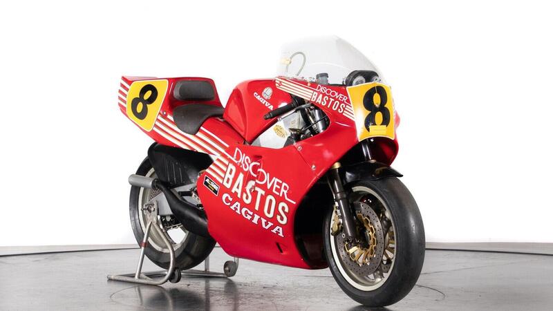 Cagiva 500 GP: una C587 in vendita da Ruotedasogno [VIDEO]