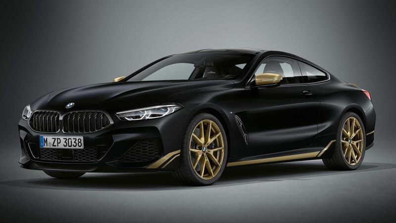 BMW Serie 8 Golden Thunder: edizione speciale con dettagli dorati