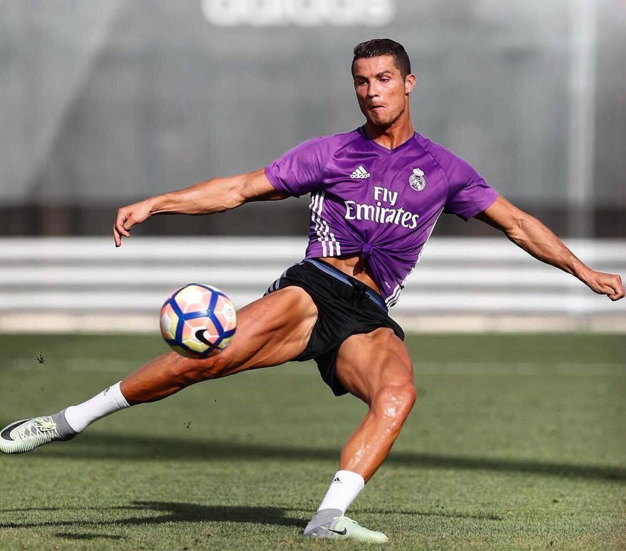 Cristiano Ronaldo muscoli gambe