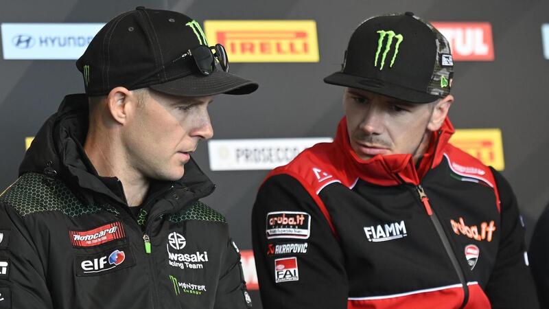 SBK. Jonathan Rea e Scott Redding a confronto nei due giorni di test a Misano