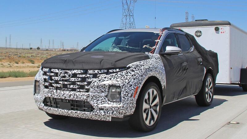 Hyundai Santa Cruz: in arrivo il pick up coreano [Foto spia]