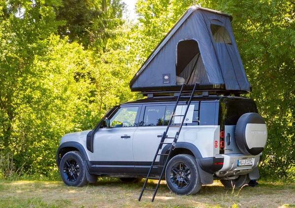 La tenda da tetto per la nuova Land Rover Defender