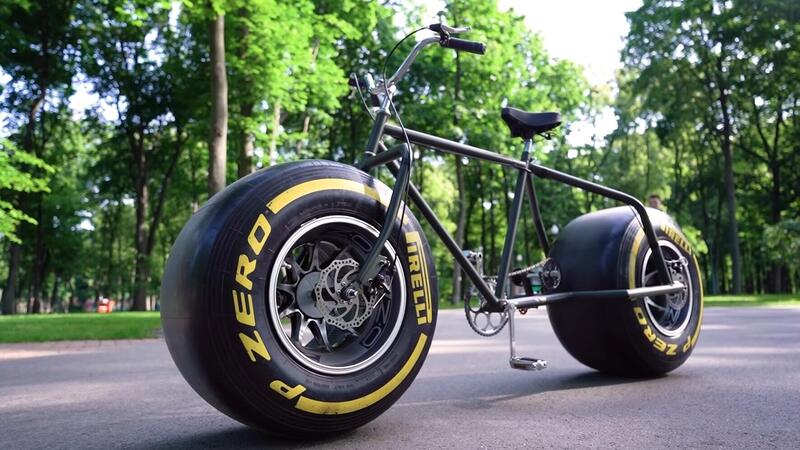 Una fat bike con le gomme da Formula 1? Si pu&ograve; fare! [Video]