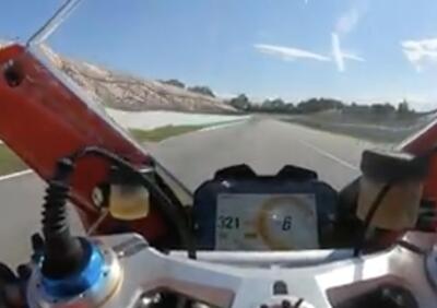 MotoGP, Zarco a 321km/h sulla Panigale V4 al Catalunya [VIDEO] 