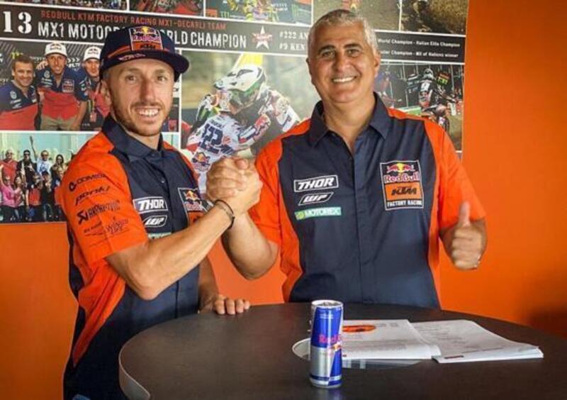 MXGP: Cairoli con KTM anche nel 2021