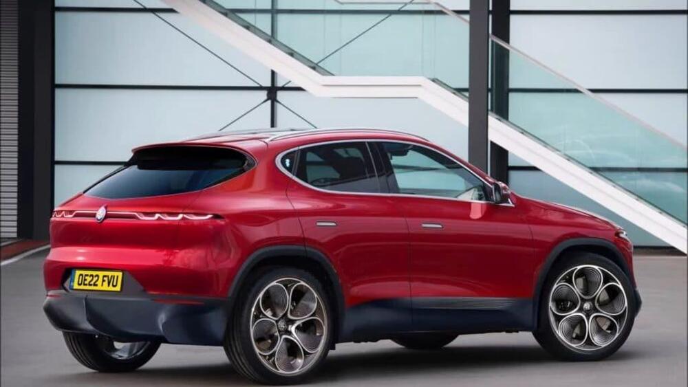 Altra ipotesi di stile per il B-SUV Alfa Romeo che arriva entro un paio d&#039;anni, pare