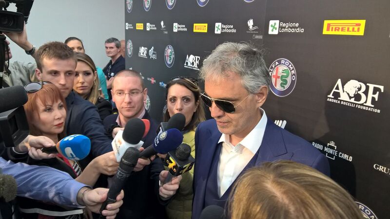 Andrea Bocelli: &laquo;Alfa Romeo? Un marchio che porto nel cuore dall&#039;infanzia&raquo;