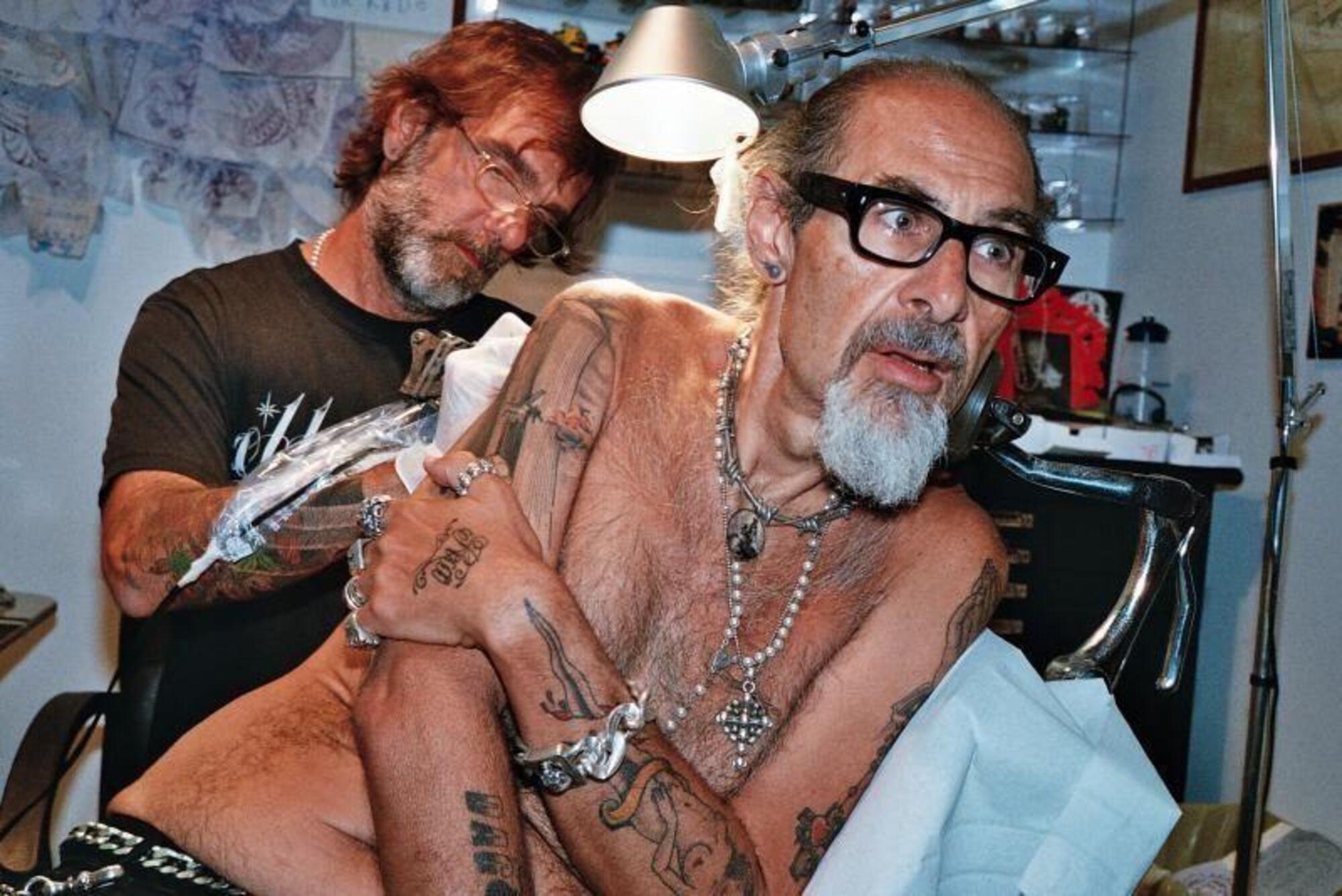 Roberto D&#039;Agostino tatuaggi