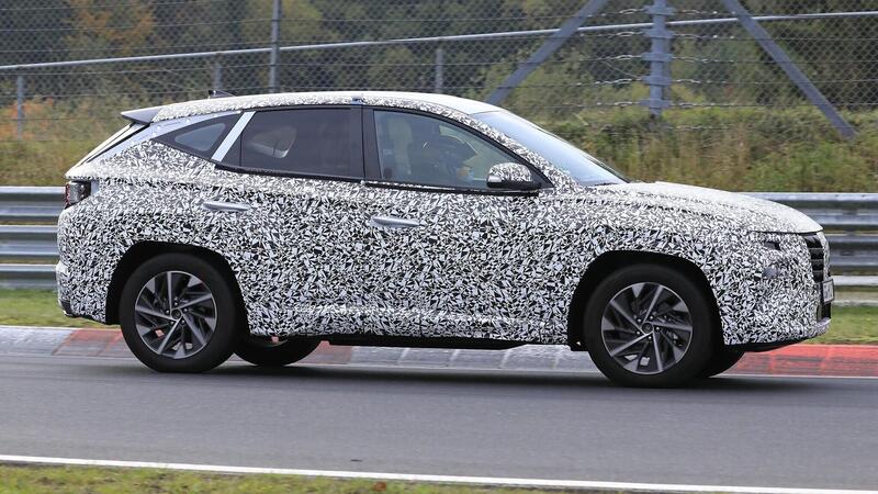 Hyundai Tucson 2021: avvistato al Ring [Video spia]