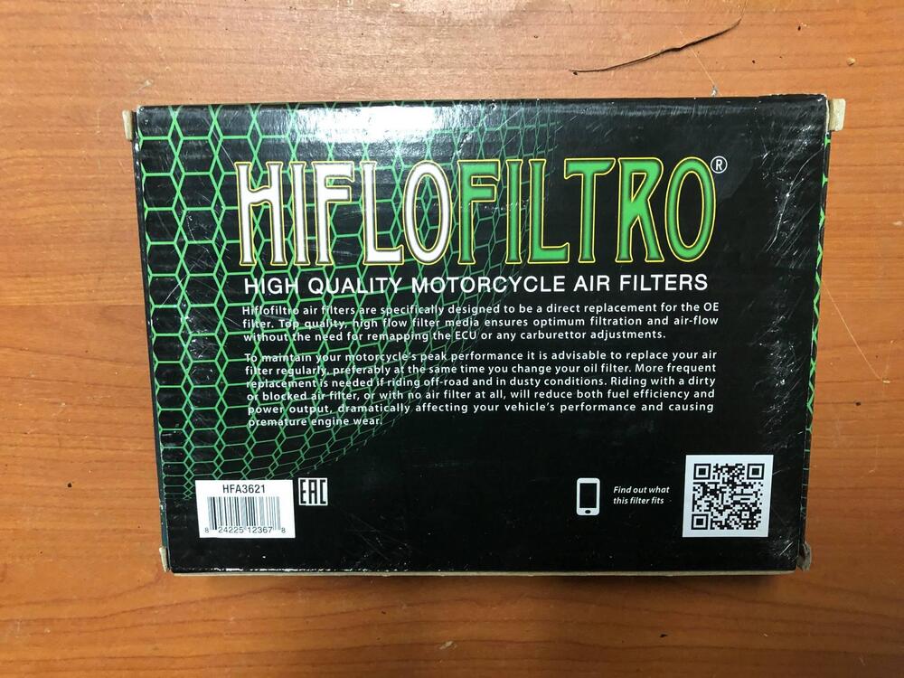 Filtro aria nuovo Suzuki Bandit 1250 HiFlo Filtro (3)