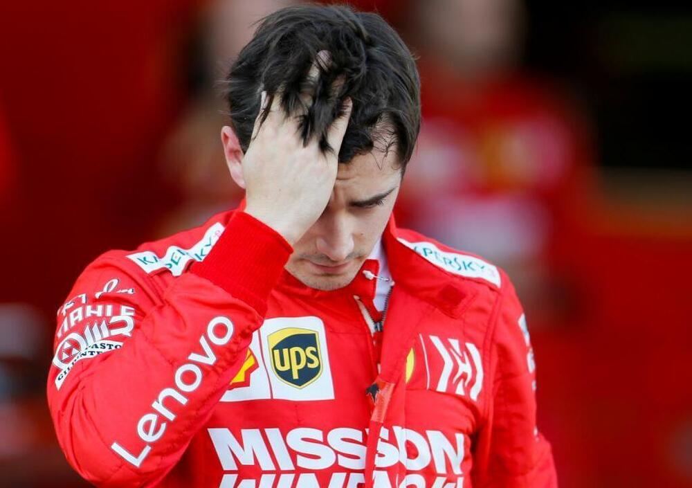 Questa Ferrari fa schifo [video dell&#039;incidente Leclerc - Vettel]