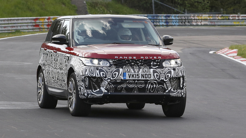 Range Rover Sport: pizzicato il muletto del facelift