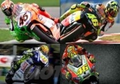 Valentino Rossi: la carriera e i cambi di casacca