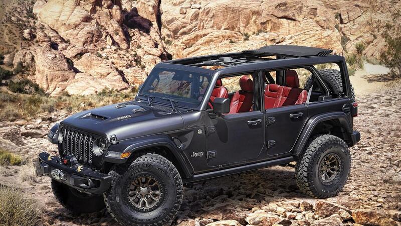 Jeep Wrangler Rubicon 392 Concept: ritorno al V8 per mettere al suo posto il nuovo Ford Bronco