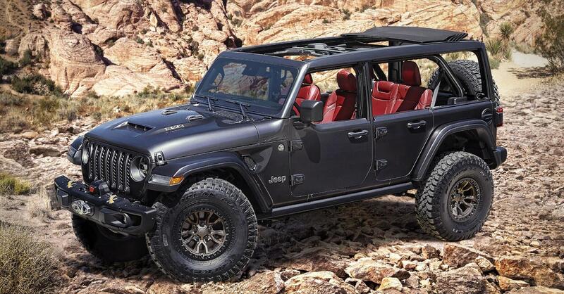 Jeep Wrangler Rubicon 392 Concept: ritorno al V8 per mettere al suo posto il nuovo Ford Bronco