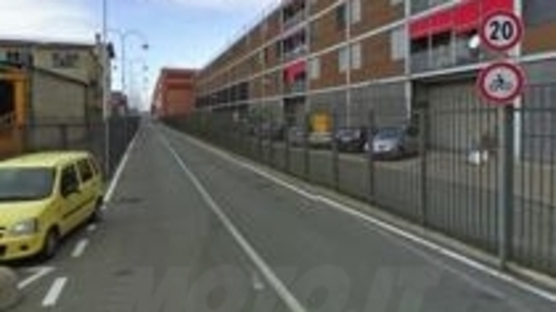 Genova, un parcheggio vietato alle moto