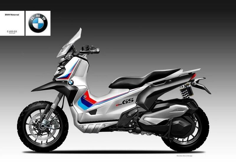 BMW C400 GS Concept by Oberdan Bezzi: X-ADV alla bavarese