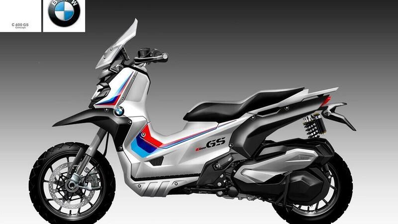 BMW C400 GS Concept by Oberdan Bezzi: X-ADV alla bavarese