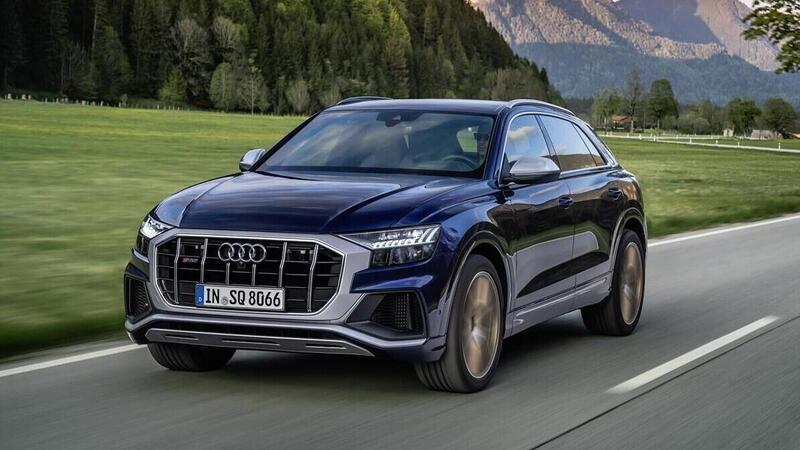 Arrivano i superSUV Audi, SQ7 e SQ8 in consegna: V8 biturbo benzina 507CV per 104K e 112K euro