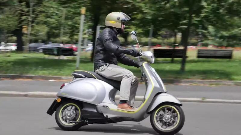 TEST - Vespa Elettrica 70 km/h