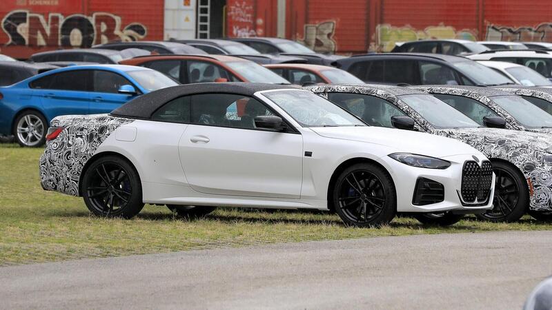 BMW Serie 4 2020: anche la Cabrio &egrave; quasi pronta [Foto spia]