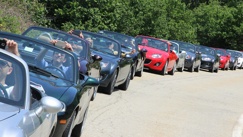 Mazda MX-5. Andar per Langhe 2016, il raduno dei grandi numeri