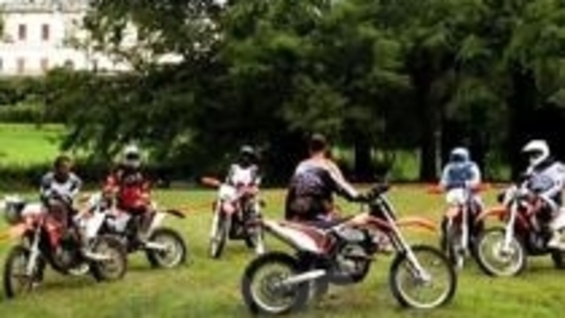 KTM Race Camp, il corso da sogno dell&#039;endurista al Castello Dal Pozzo