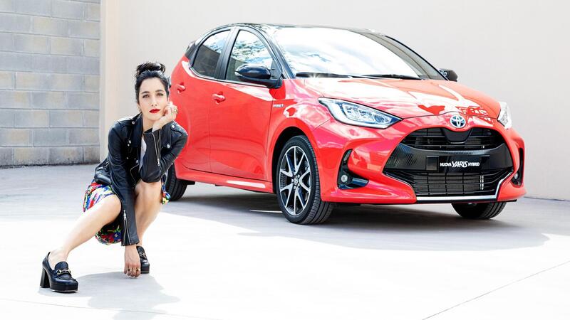 Levante brand ambassador per Toyota Yaris