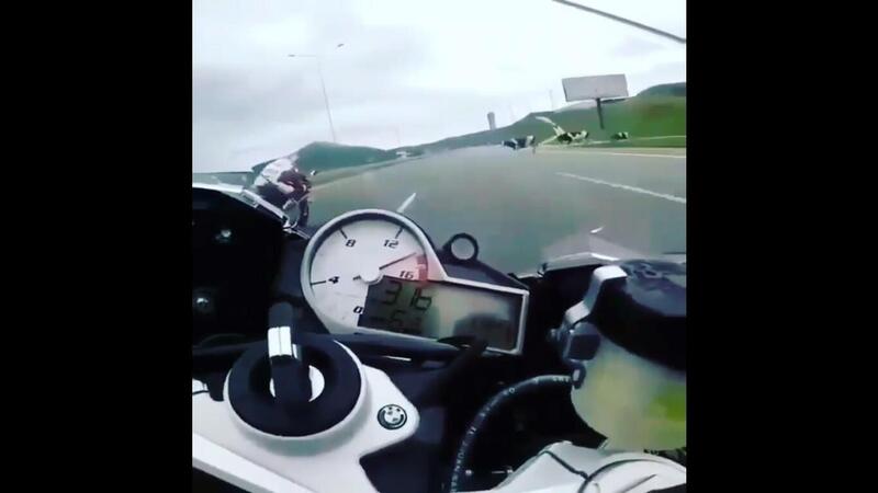 In moto a 315 km/h ma attenzione: attraversamento mucche [VIDEO CHOC]