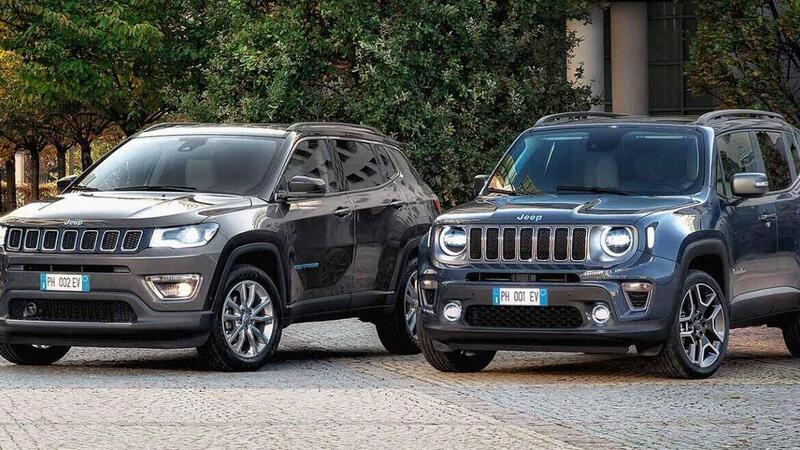 Debuttano le nuove Jeep ibride: Renegade e Compass 4xe Plugin [Dati e Listino prezzi]