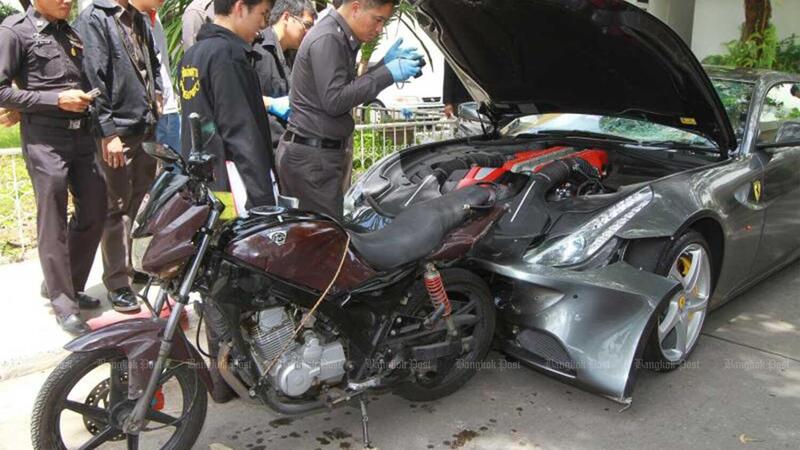 Con la Ferrari contro la moto di un agente, uccidendolo. Prosciolto l&rsquo;erede di Red Bull [FOTO]