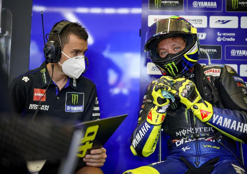 Valentino Rossi a Yamaha: &quot;Visto che ci sono e ci sar&ograve; anche l&rsquo;anno prossimo mi devono ascoltare&quot;