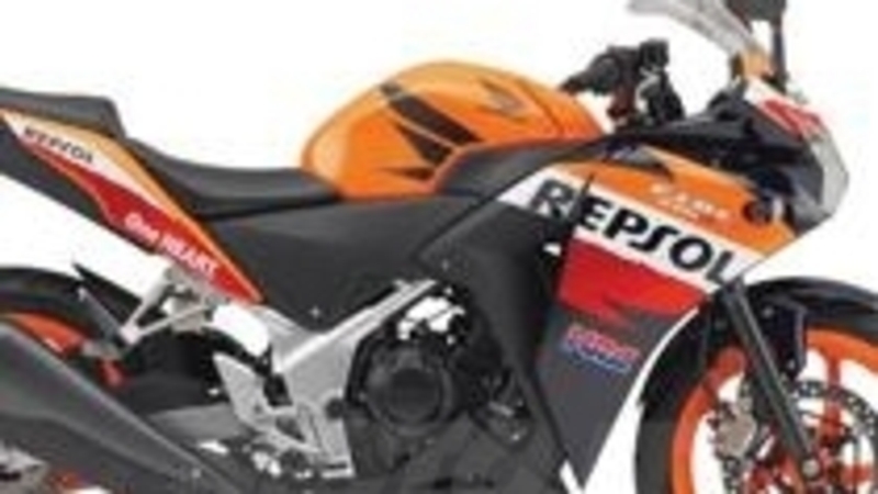 Honda CBR 250R, anche in livrea Repsol