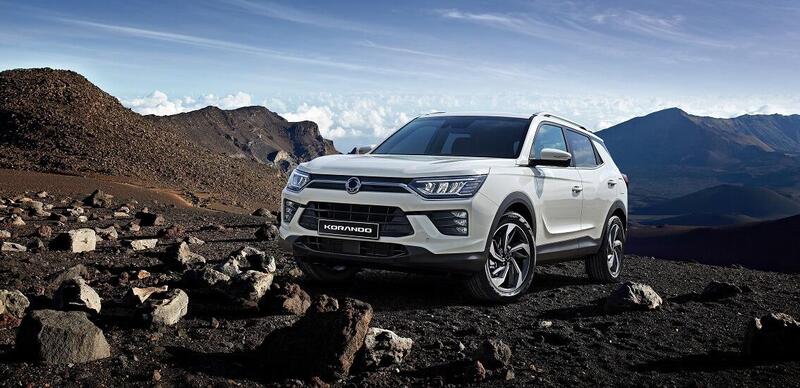 SsangYong Korando: nuova motorizzazione bifuel benzina/GPL