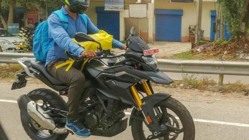 BMW G310GS e G310R 2021. Foto spia