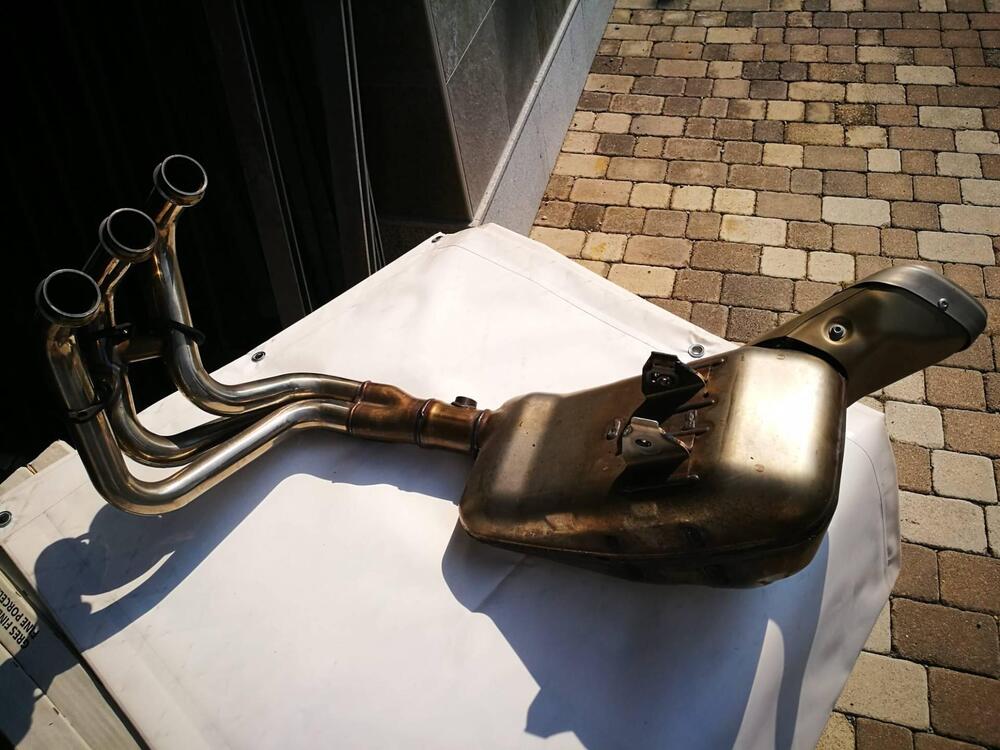 Scarico completo Yamaha MT- 09 originale 2016 (4)