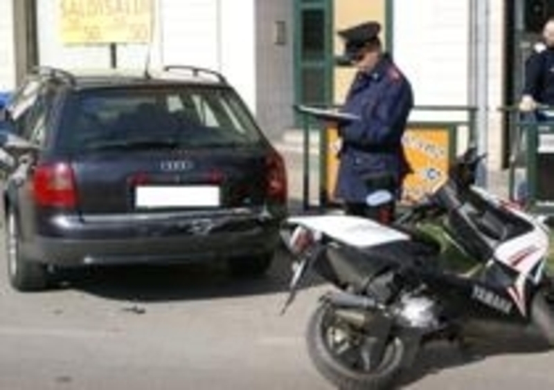 Corda tesa, &quot;trappola&quot; per motociclisti. Trovati i responsabili