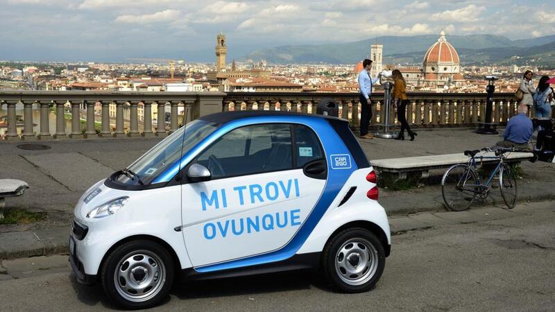 car2go aiuta Firenze: gratis per i coinvolti nel crollo del Lungarno