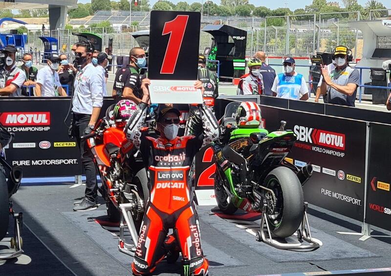 SBK 2020. Redding vince Gara 1 a Jerez