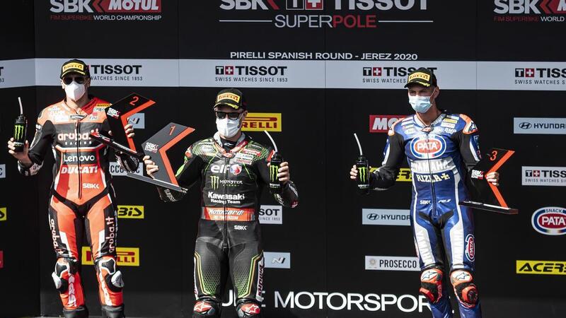 SBK 2020. Rea domina la Superpole Race a Jerez