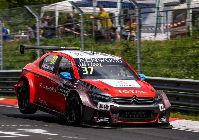 WTCC 2016, N&uuml;rburgring: pole da record per L&oacute;pez