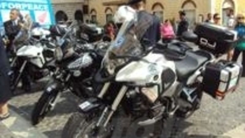 MotoforPeace. Quando la solidariet&agrave; viaggia in moto