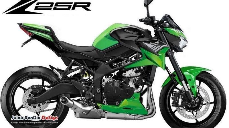 Kawasaki Z25R. Perch&eacute; la 250/4 naked potrebbe arrivare...