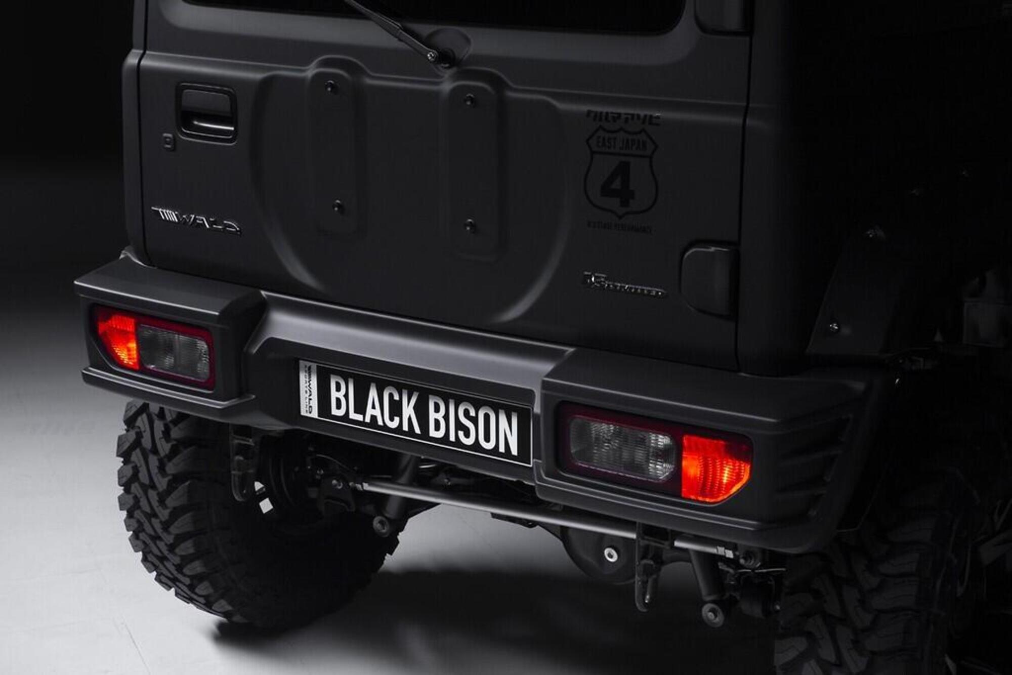 Suzuki Jimni Wald Black Bison Kit paraurti posteriore