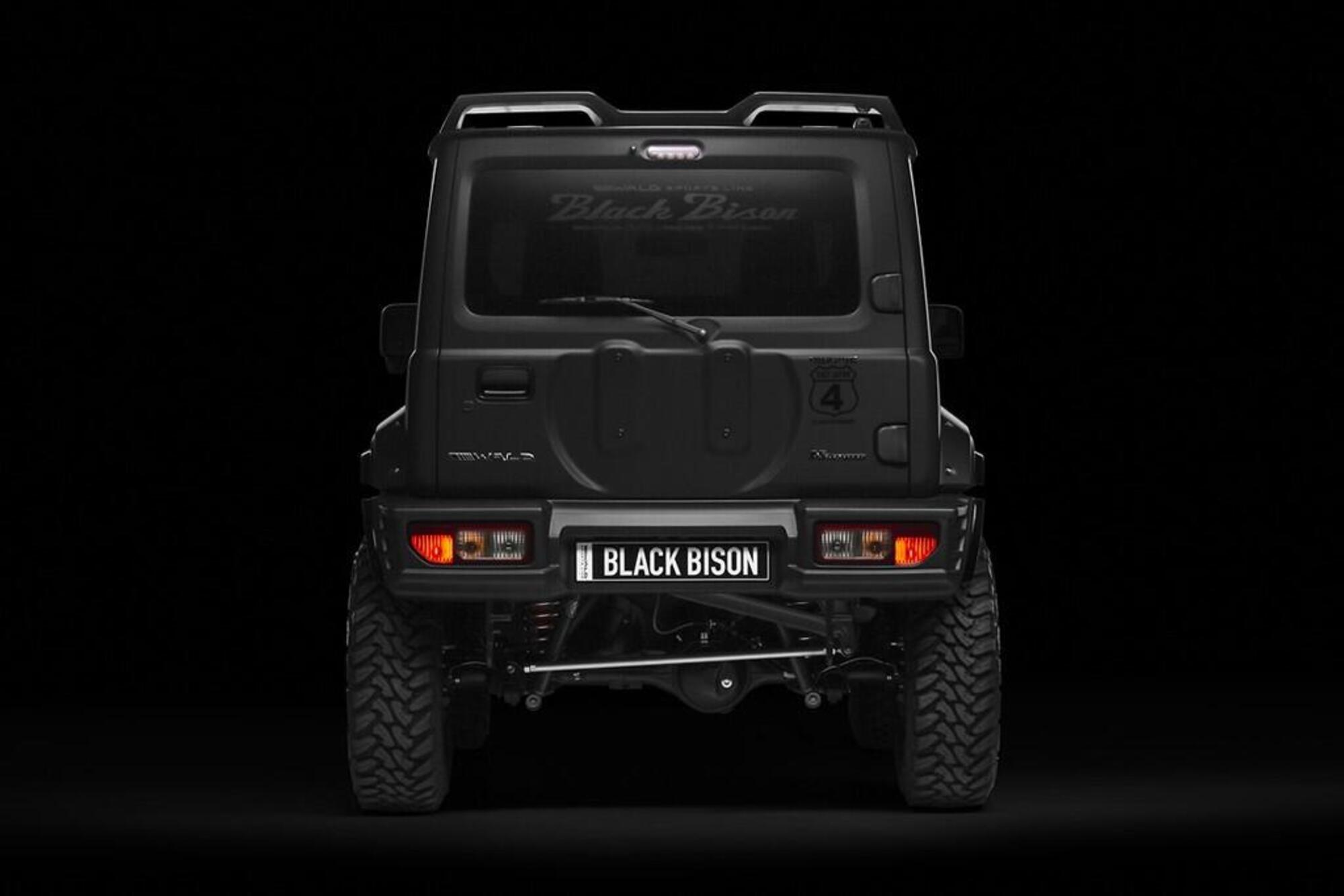 Suzuki Jimni Wald Black Bison Kit posteriore