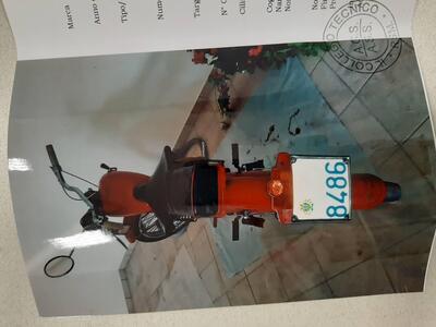 Moto Guzzi Cardellino d'epoca