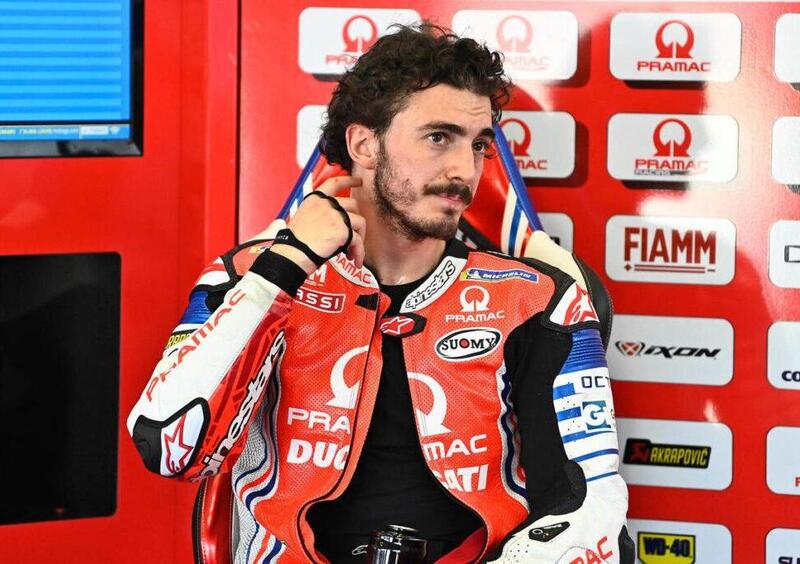 MotoGP Brno. Bagnaia cade nelle FP1 e si frattura una tibia