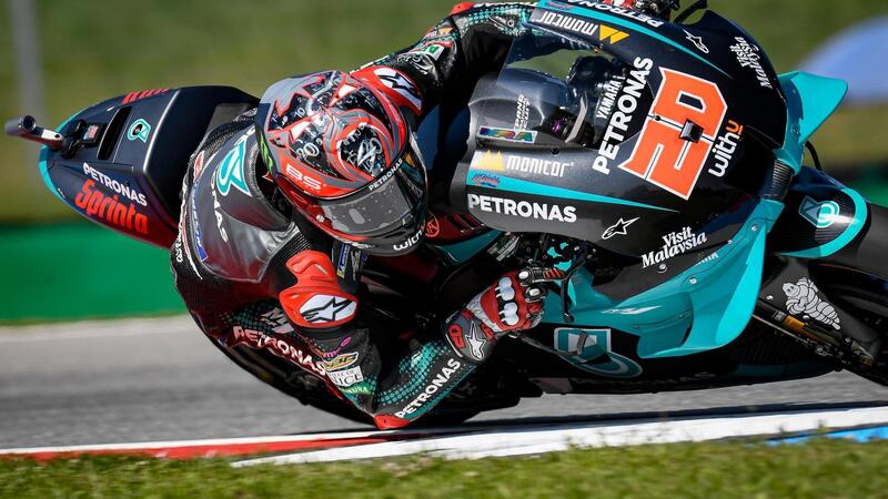 MotoGP Brno, FP2: Quartararo il pi&ugrave; veloce